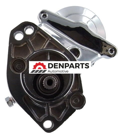 New Chrome Starter Harley Davidson 1 8Kw 1994 2006 44643 1 new chrome starter harley davidson 1 8kw 1994 2006 44643 1 - Denparts